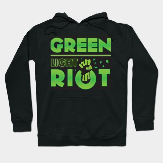 GREEN LIGHT RIOT Hoodie by CRAE